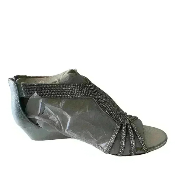 Alex Marie Shoes Womens Size 10M Sparkle shimmery Formal Dressy Open Toe Sandals - Picture 3 of 10